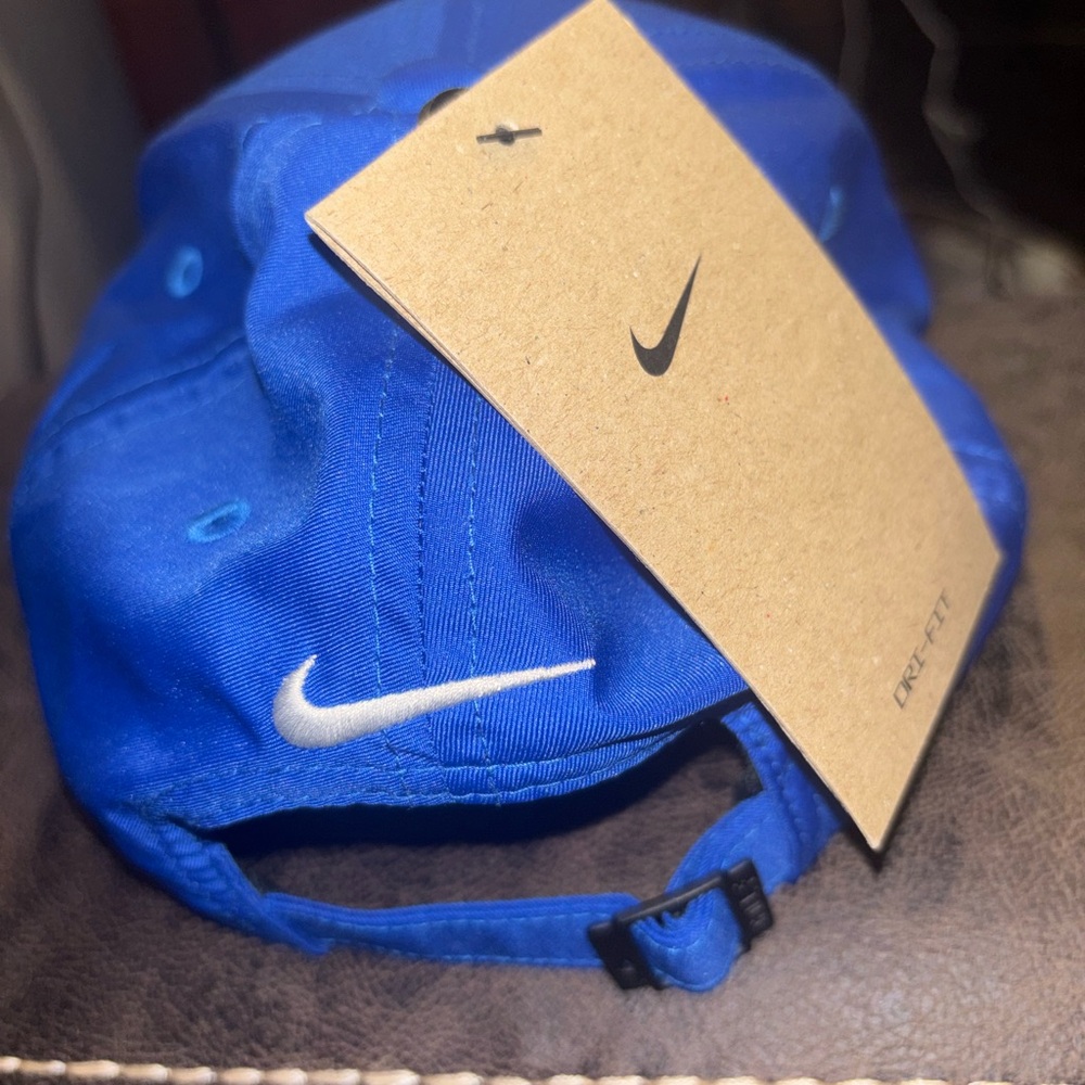 Nike Blue Adult Unisex Golf Cap - Picture 3 of 4